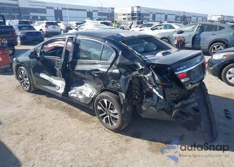 2014 Honda Civic Ex from USA, damaged, VIN 19XFB2F82EE054511